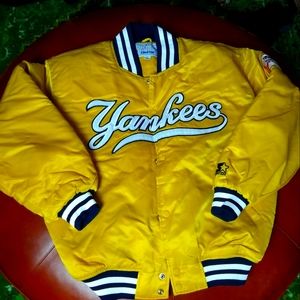 New York Yankees Starter bomber baseball Varsity jacket Vintage 1990s